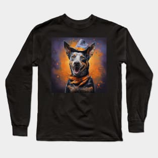 Halloween Australian cattle dog Long Sleeve T-Shirt